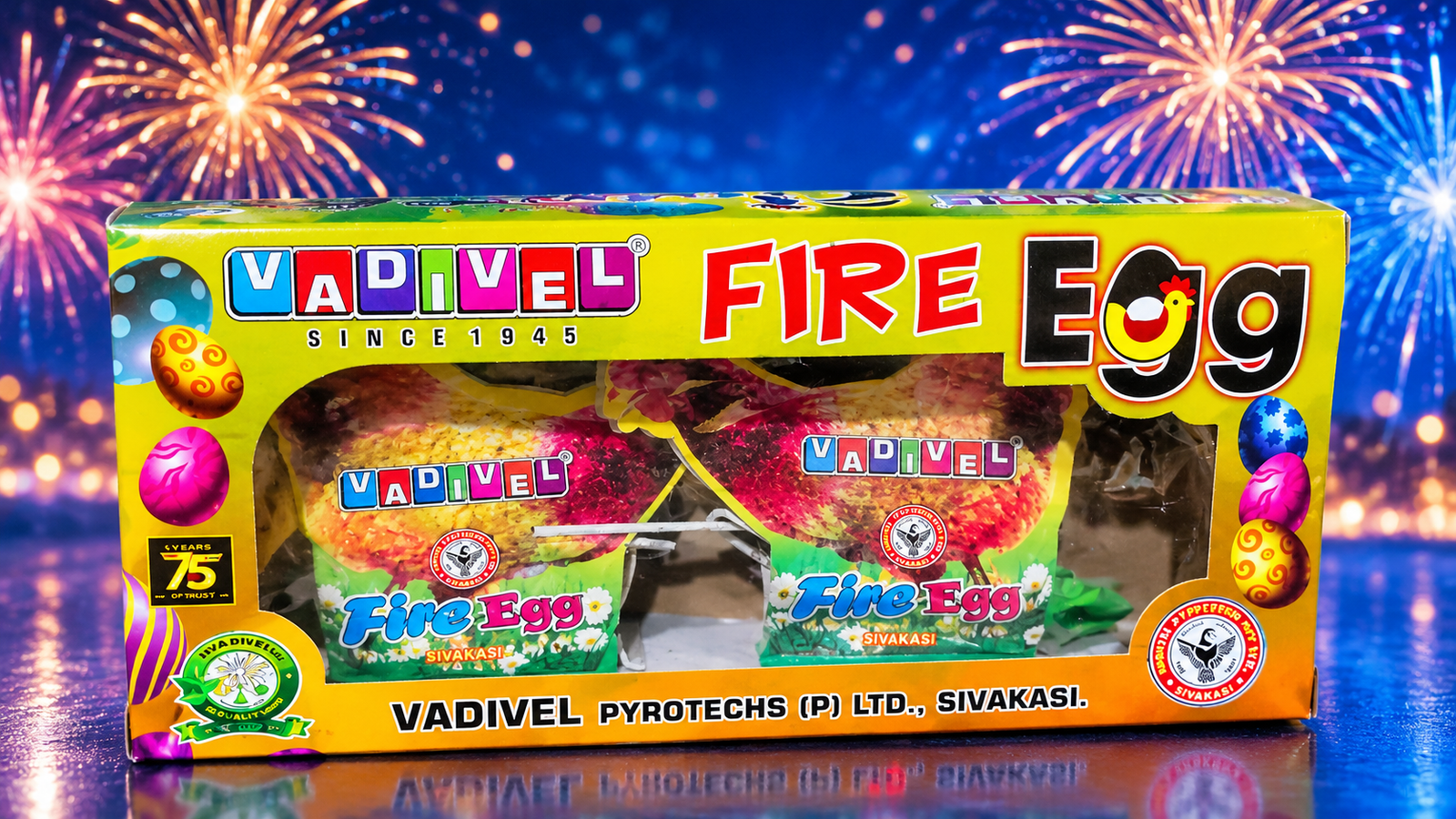 Fire Egg Ballon
